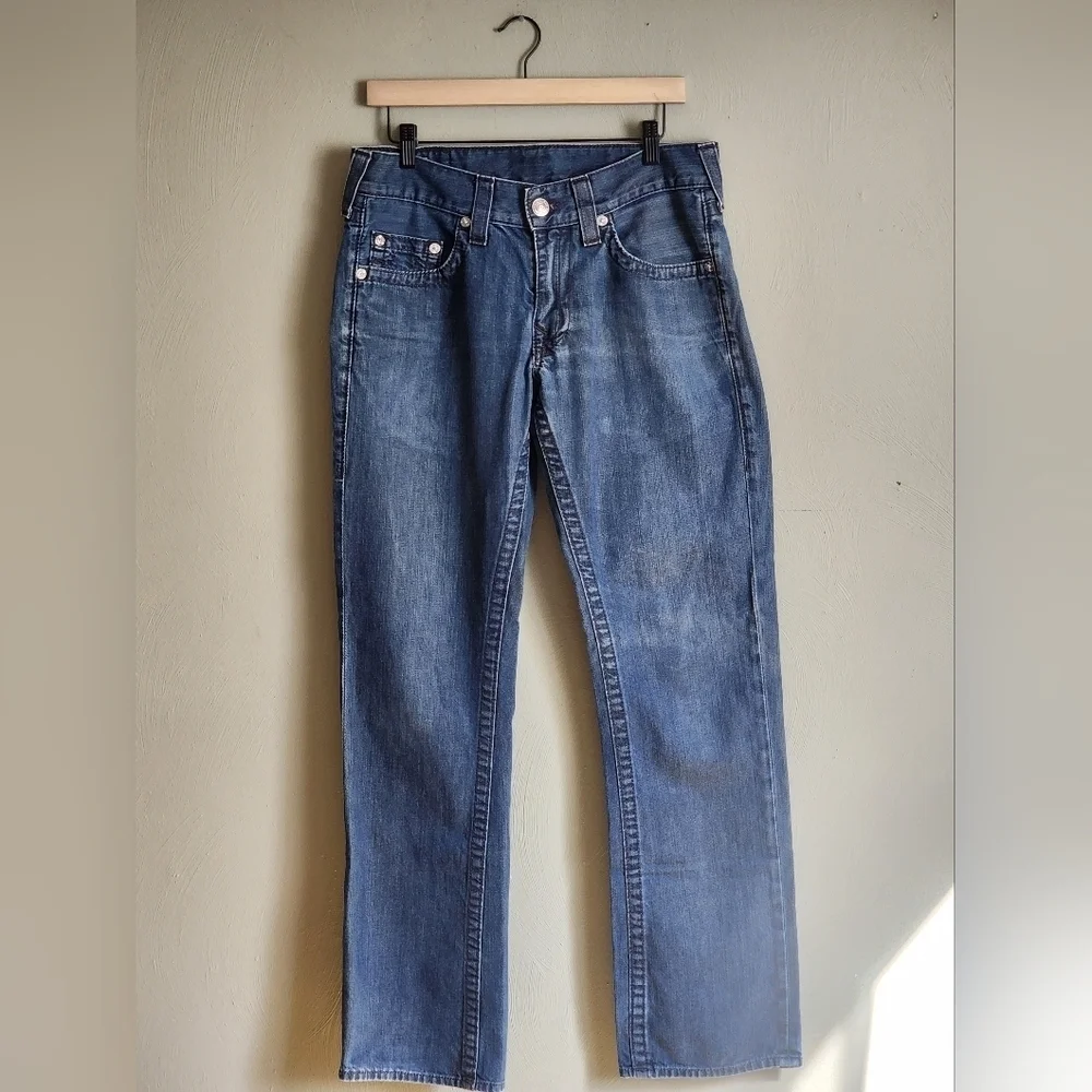 True Religion Vintage Bobby Bootcut Mens Jeans Size 31